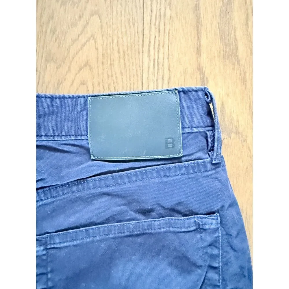 Bonobos Chinos Slim 31W by 30L Navy Micro Courd